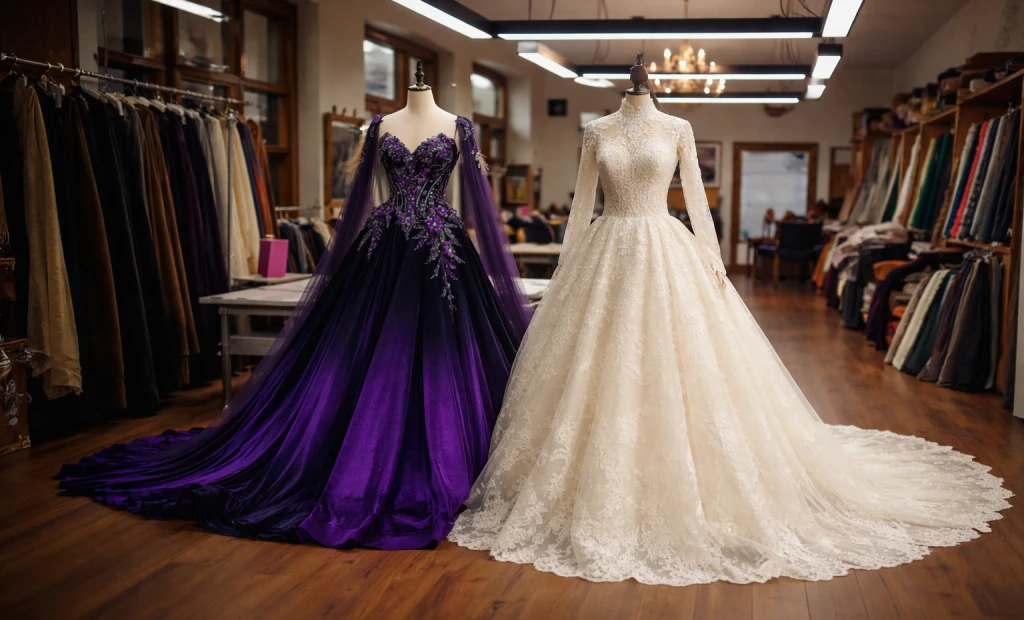 Anfertigung von Abend- und Brautkleidern