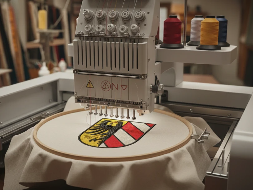 Maschinenstickerei & Firmenlogos